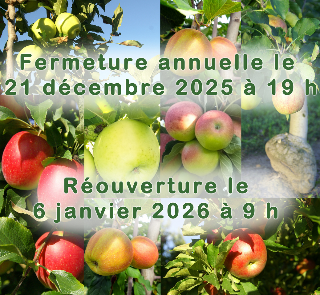 Fermeture annuelle de La Pommeraie