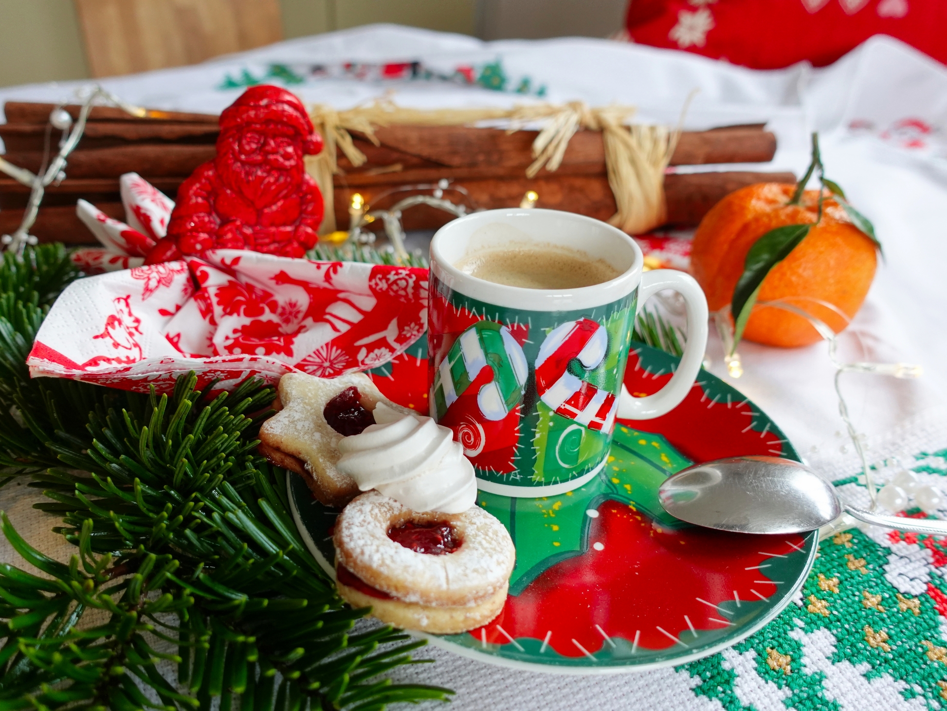 CANNELLE CLEMENTINE PERE NOEL CAFE SABLE SAPIN | La Pommeraie Petits gâteaux de noël (Bredeles) de Dolfi ! 2